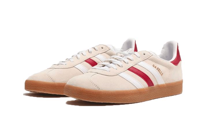 Adidas Gazelle Aluminum Collegiate Burgundy