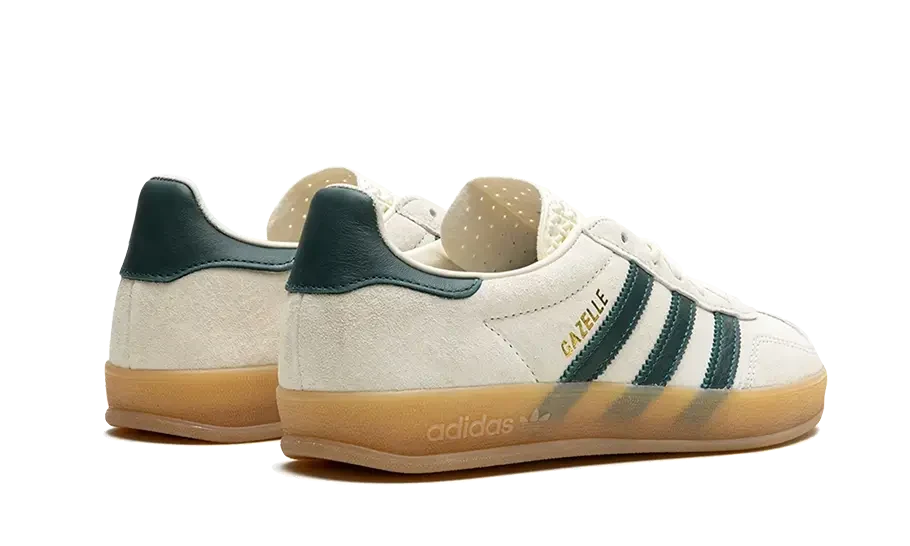 Adidas Gazelle Indoor Cream White Collegiate Green Gum