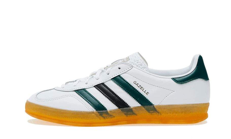 Adidas Gazelle Indoor White Collegiate Green