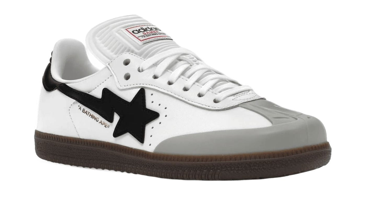 Adidas Samba Bape White Black Gum