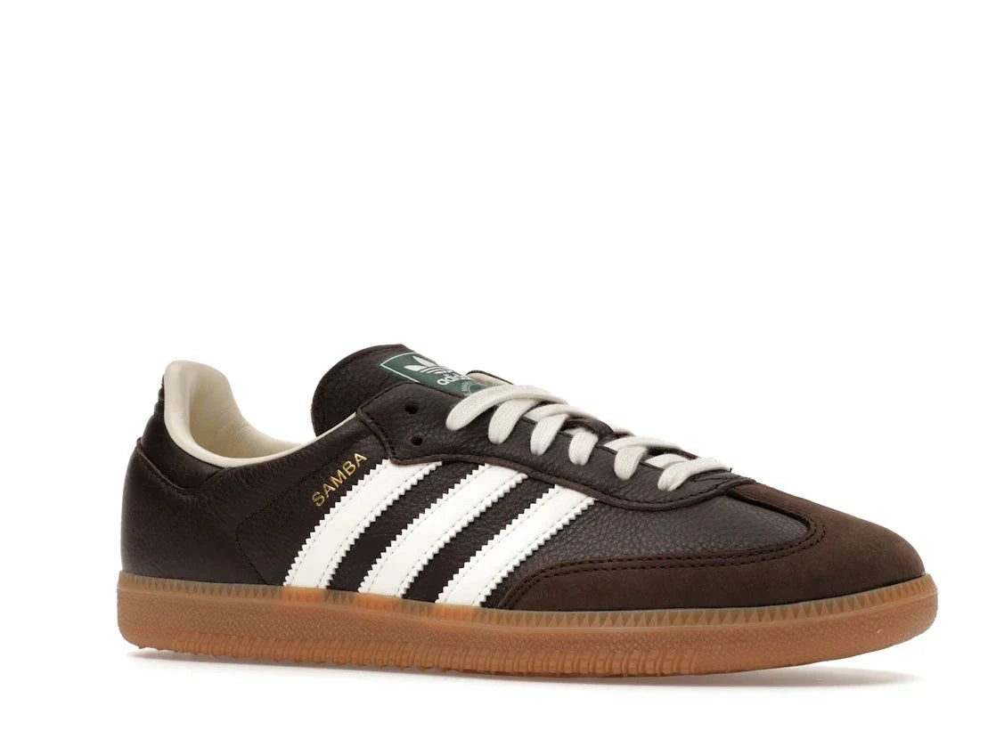 Adidas Samba OG Dark Brown Off White Gum