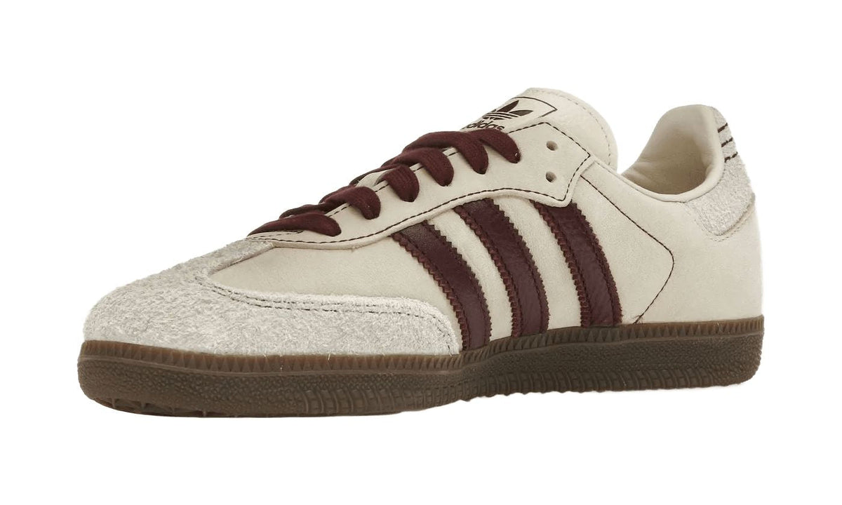 Adidas Samba OG Wonder White Maroon
