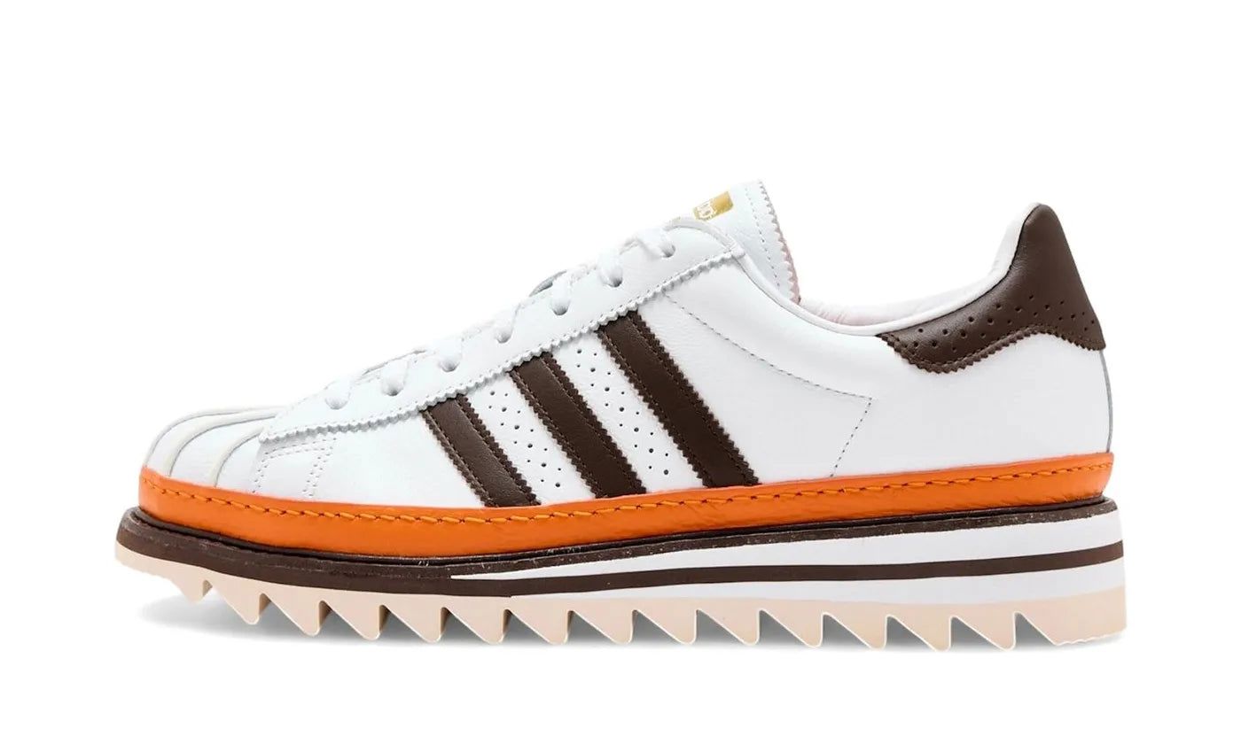 Adidas Superstar CLOT by Edison Chen White Coffee