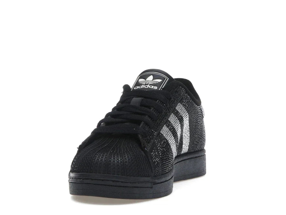 Adidas Superstar II Rhinestone Black Silver