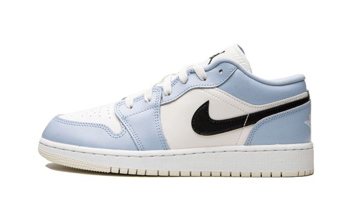 Air Jordan 1 Low Ice Blue Black