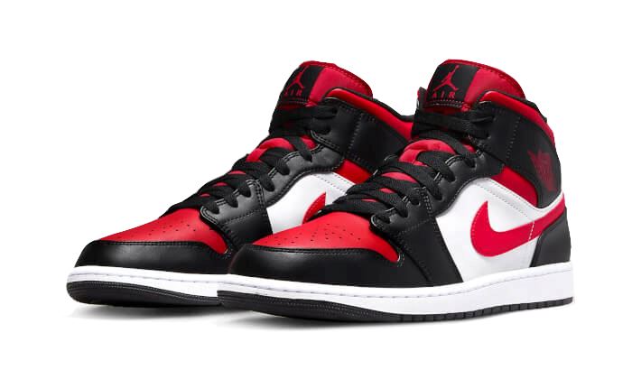 Air Jordan 1 Mid Alternate Bred Toe