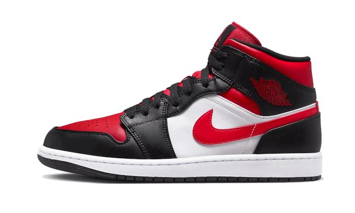 Air Jordan 1 Mid Alternate Bred Toe