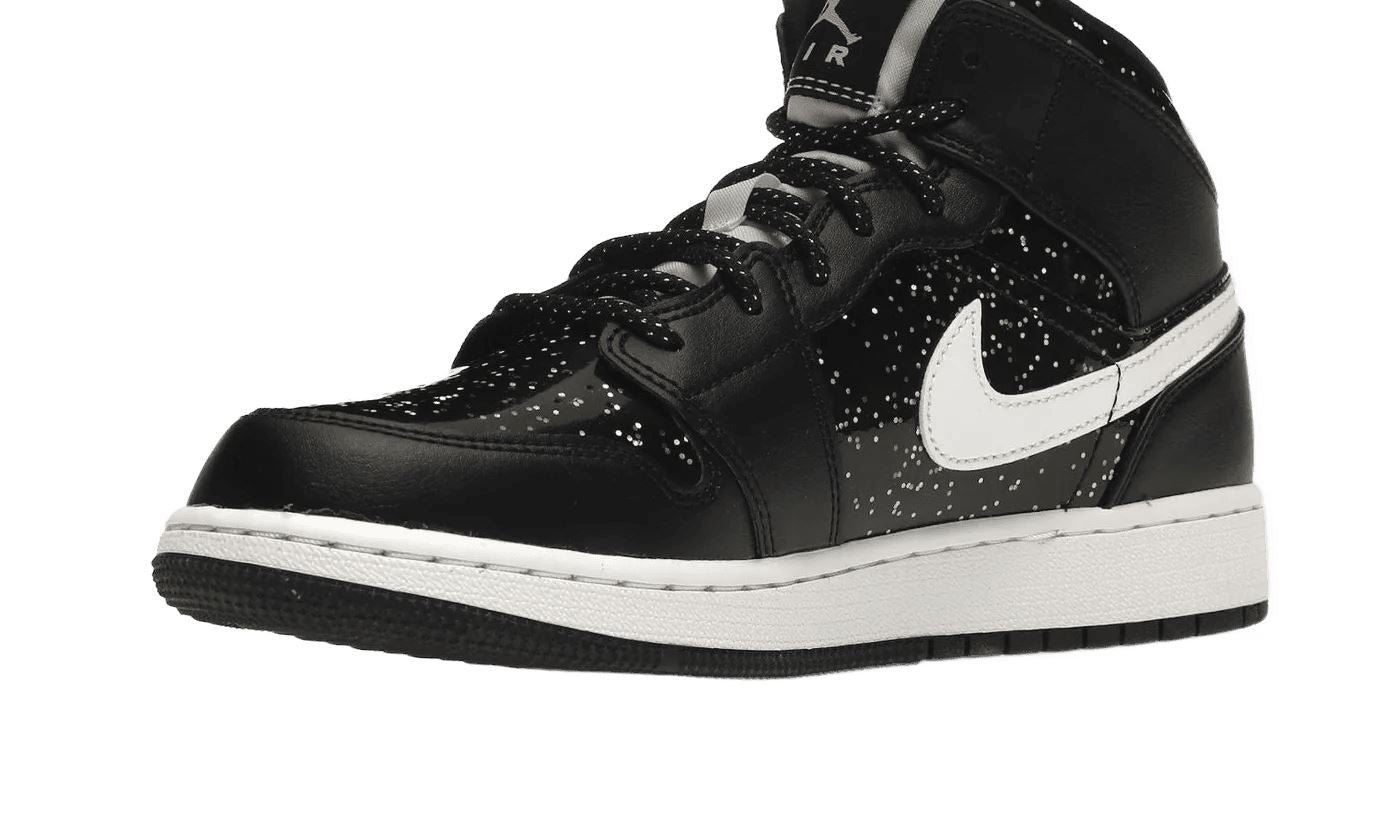 Air Jordan 1 Mid Black Speckle