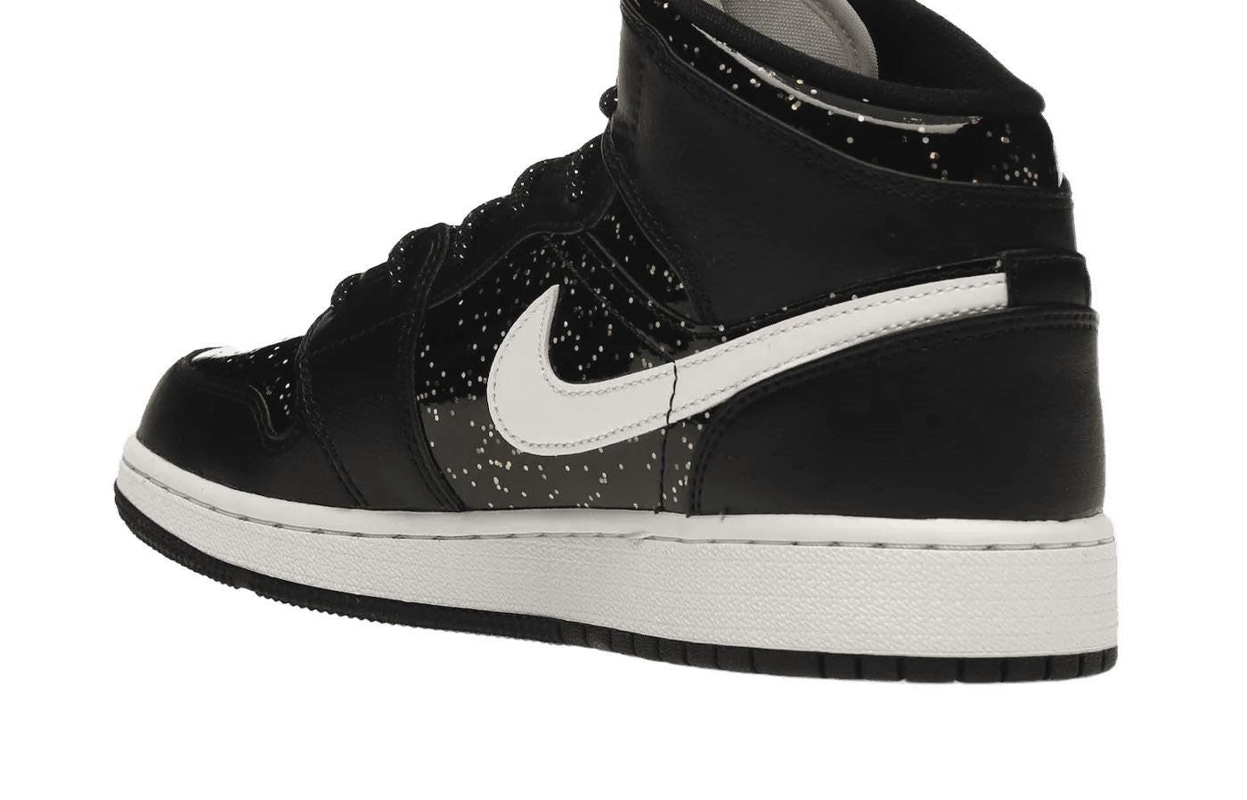 Air Jordan 1 Mid Black Speckle