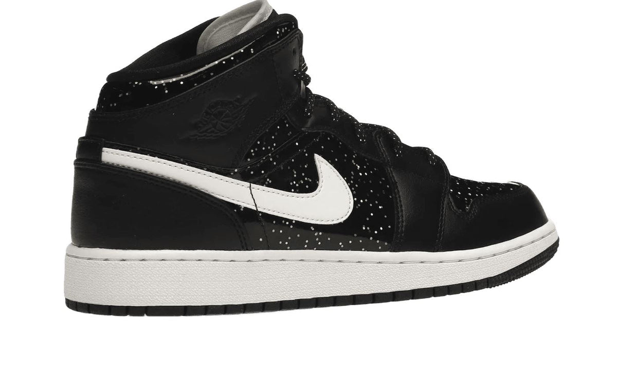 Air Jordan 1 Mid Black Speckle
