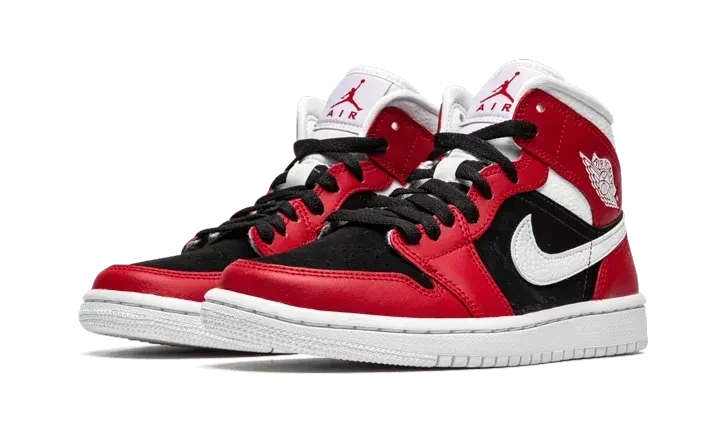Air Jordan 1 Mid Gym Red Black
