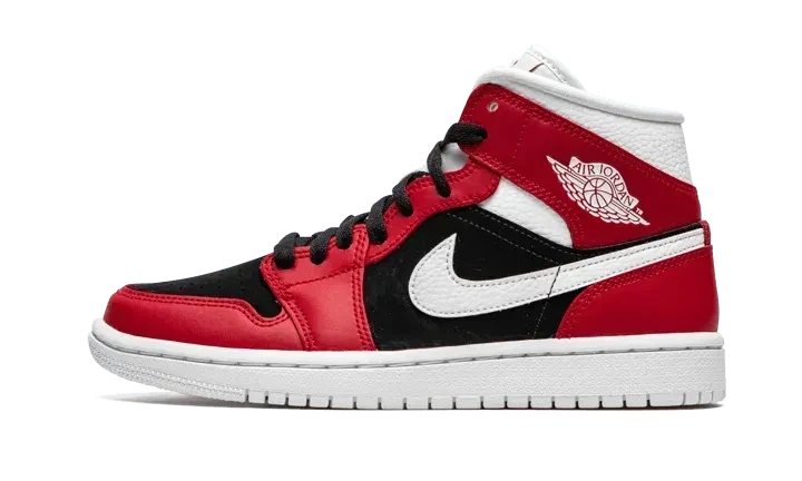 Air Jordan 1 Mid Gym Red Black