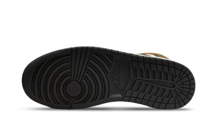 Air Jordan 1 Mid SE Orange Wear-Away