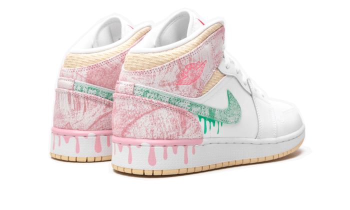Air Jordan 1 Mid SE Paint Drip