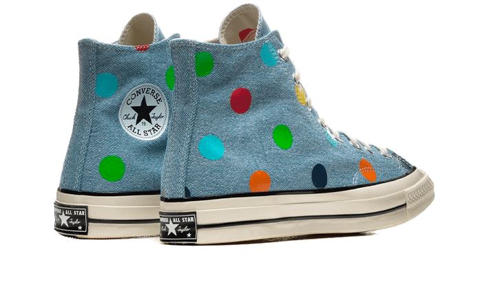 Converse Chuck Taylor All-Star 70s Hi Golf Wang Denim Polka Dots