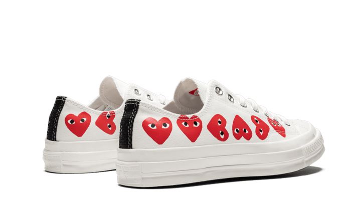 Converse Chuck Taylor All-Star 70s Ox Comme des Garçons PLAY Multi-Heart White