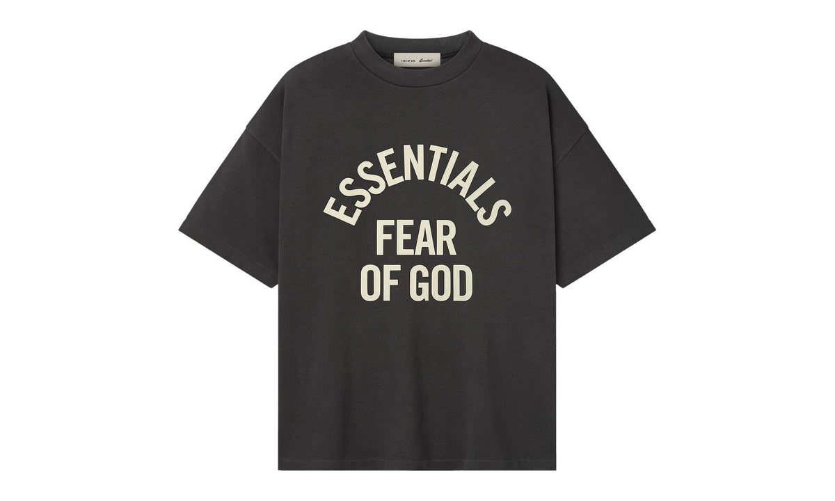 Fear of God Essentials Campus 90's Short Sleeve Tee Faded Black