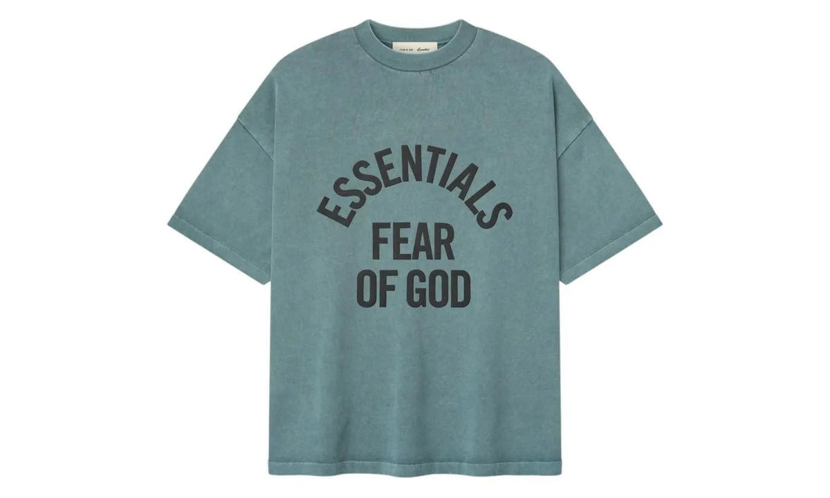Fear of God Essentials Campus 90's Short Sleeve Tee Faded Coastal