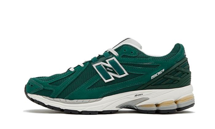 New Balance 1906R Green Suede Metallic Silver