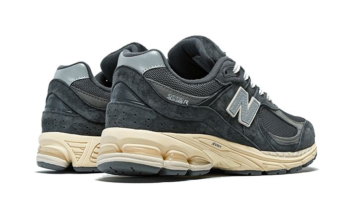 New Balance 2002R Black Dark Grey