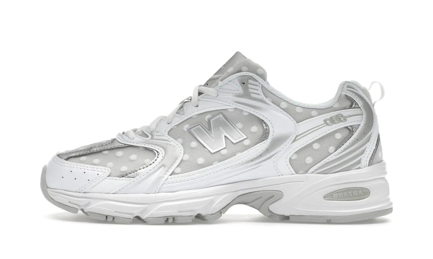 New Balance 530 Silver Metallic Polka Dots
