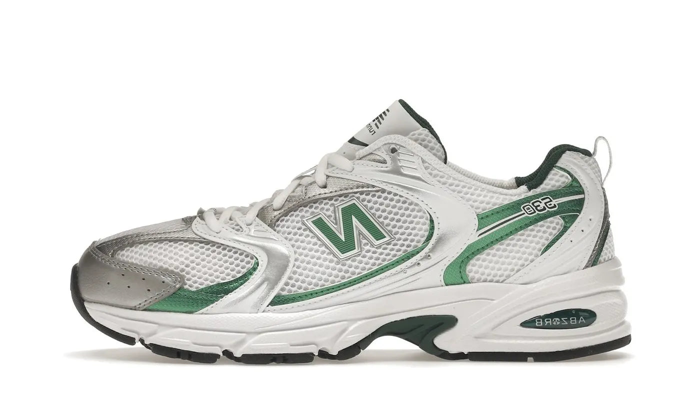 New Balance 530 White Nightwatch Green