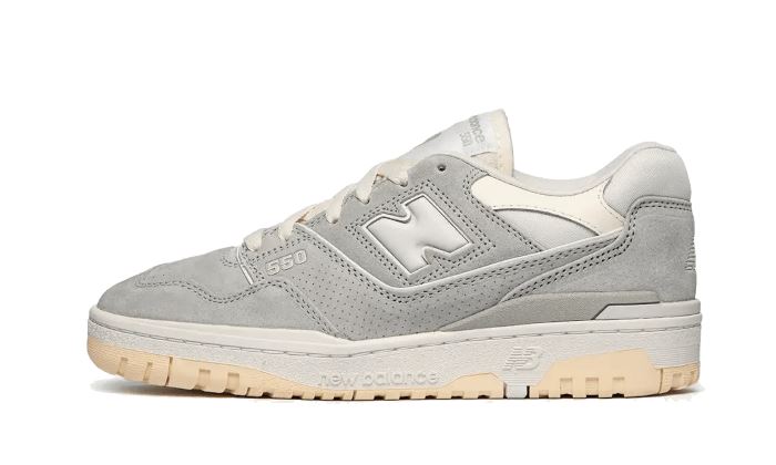 New Balance 550 Grey Suede