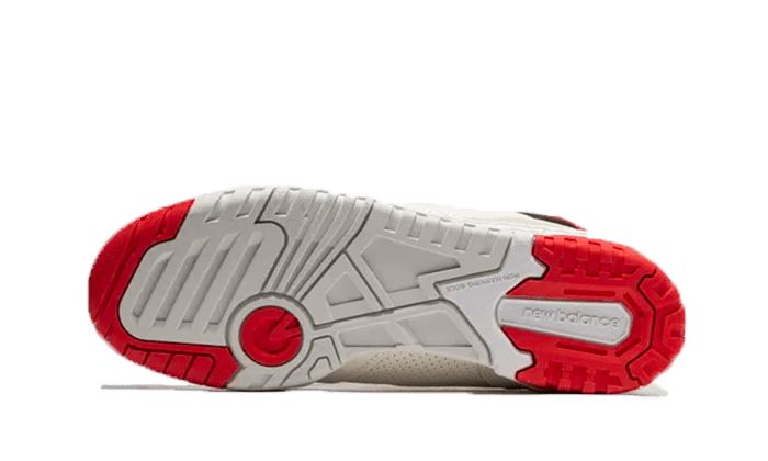New Balance 550 Sea Salt True Red