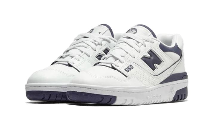 New Balance 550 White Dark Mercury