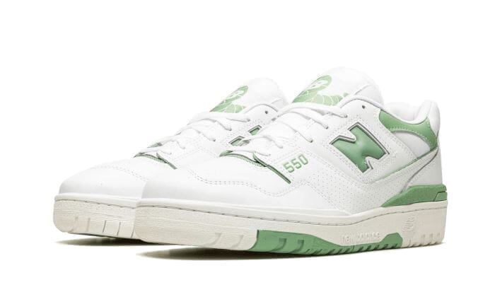New Balance 550 White Mint Green