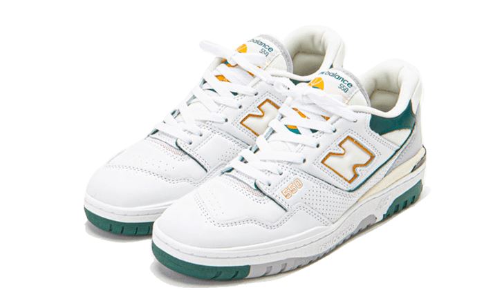 New Balance 550 White Nightwatch Green