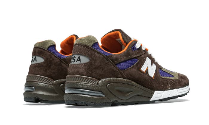 New Balance 990 V2 Made In Usa Brown Purple