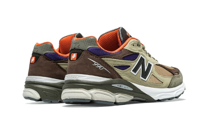 New Balance 990 V3 Made In Usa Tan Blue