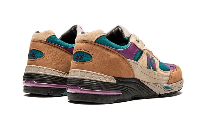 New Balance 991 Made In UK Palace Brown Teal