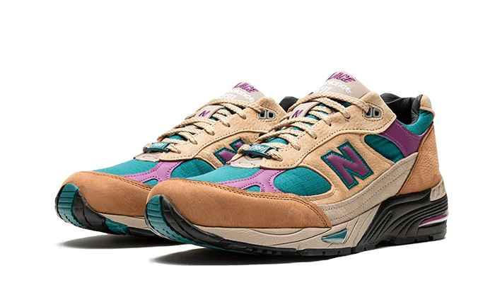 New Balance 991 Made In UK Palace Brown Teal