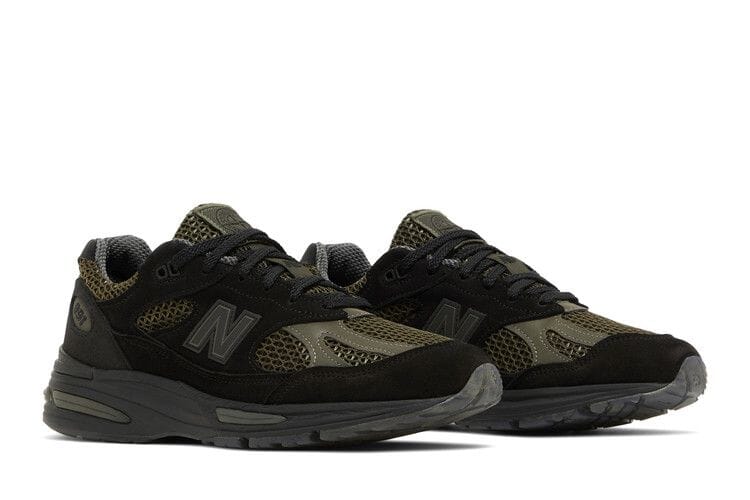 New Balance 991v2 MiUK Stone Island Black