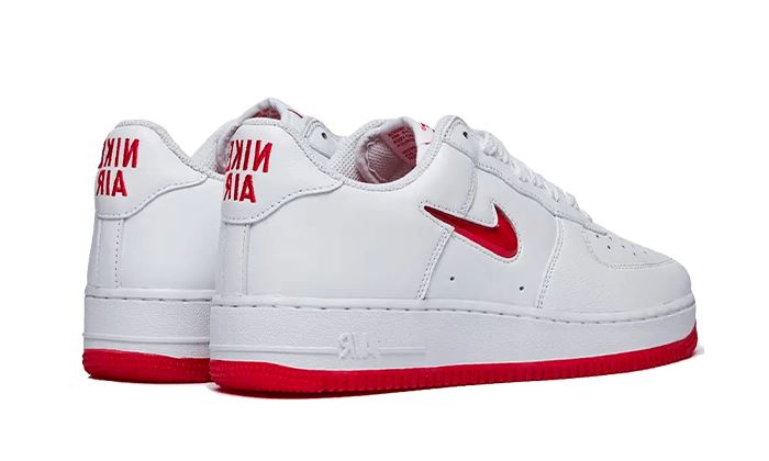 Nike Air Force 1 Low '07 Retro Color of the Month Jewel Swoosh University Red