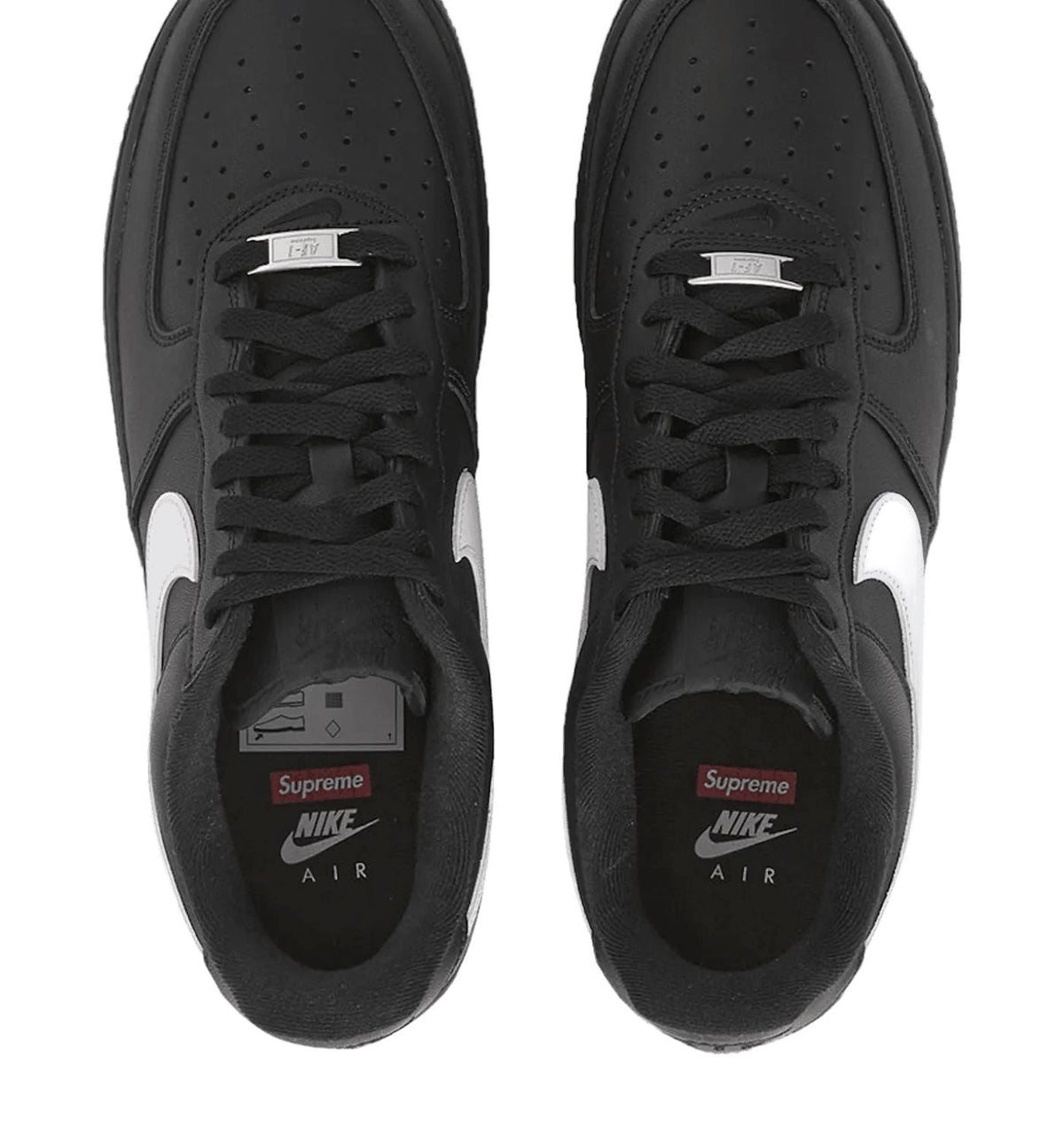 Nike Air Force 1 Low Supreme Black White