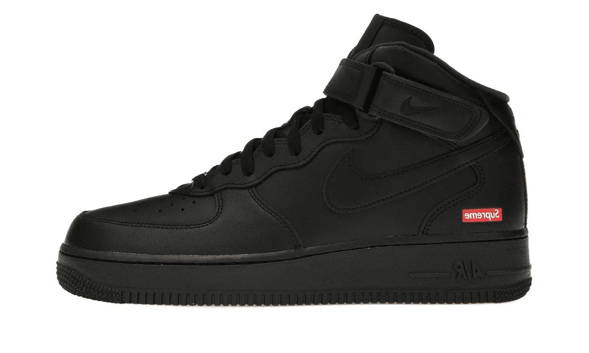Nike Air Force 1 Mid Supreme Black