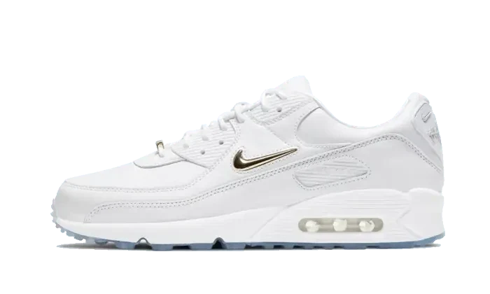 Nike Air Max 90 White Metallic Gold