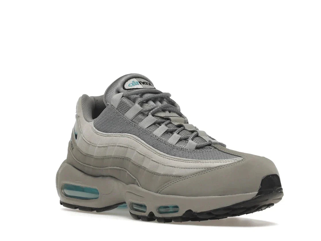 Nike Air Max 95 Retro Logo Grey Aqua