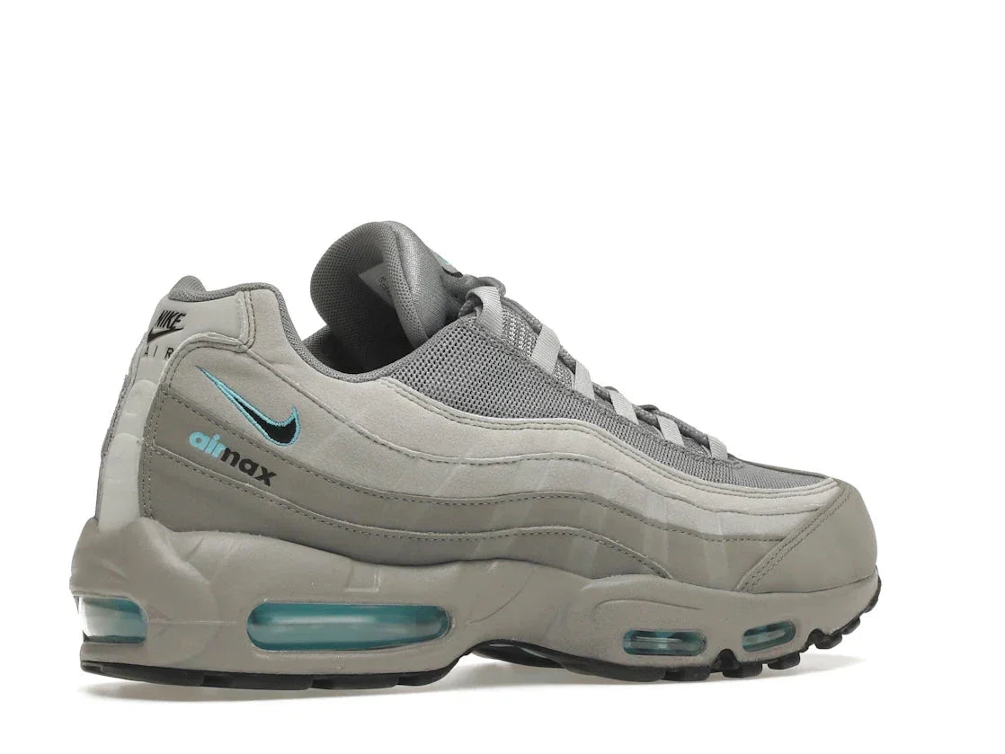 Nike Air Max 95 Retro Logo Grey Aqua