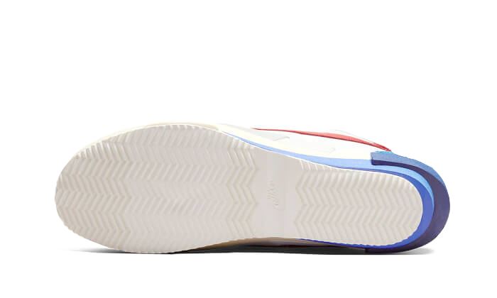 Nike Cortez 4.0 Sacai White University Red Blue