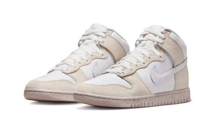 Nike Dunk High Retro PRM Cracked Leather Swoosh