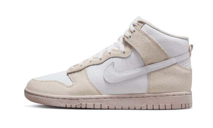 Nike Dunk High Retro PRM Cracked Leather Swoosh