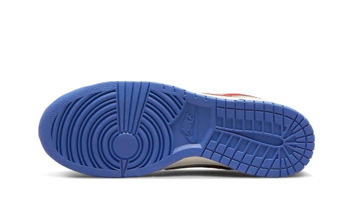 Nike Dunk Low Light Iron Ore Red Blue