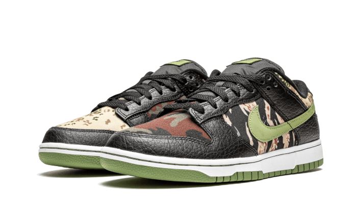 Nike Dunk Low SE Black Multi-Camo (Crazy Camo)