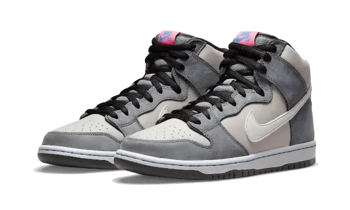 Nike SB Dunk High Medium Grey Pink