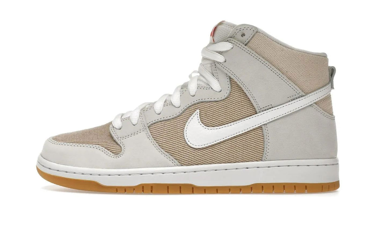 Nike SB Dunk High Pro ISO Orange Label Unbleached Natural