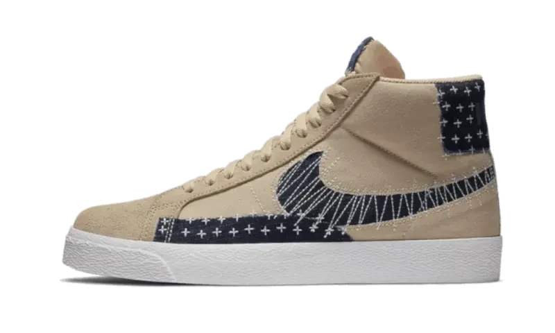 Nike SB Zoom Blazer Mid Sashiko Sesame